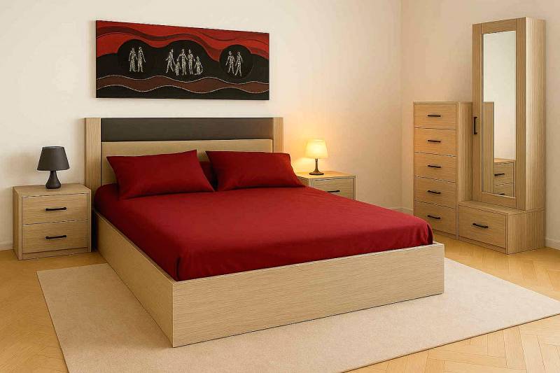 Σετ κρεβατοκάμαρας Αριάδνη & Δώρο ορθοπαιδικό στρώμα